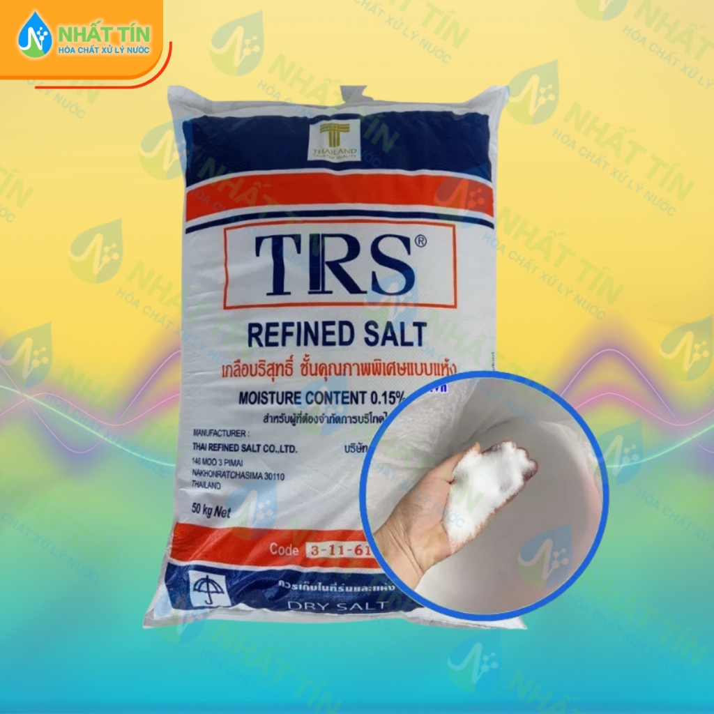 Muối tinh khiết NaCl 99.9% Thái Lan (Natri Clorua), muối Thái, muối ăn siêu mịn làm mỹ phẩm, dược ph