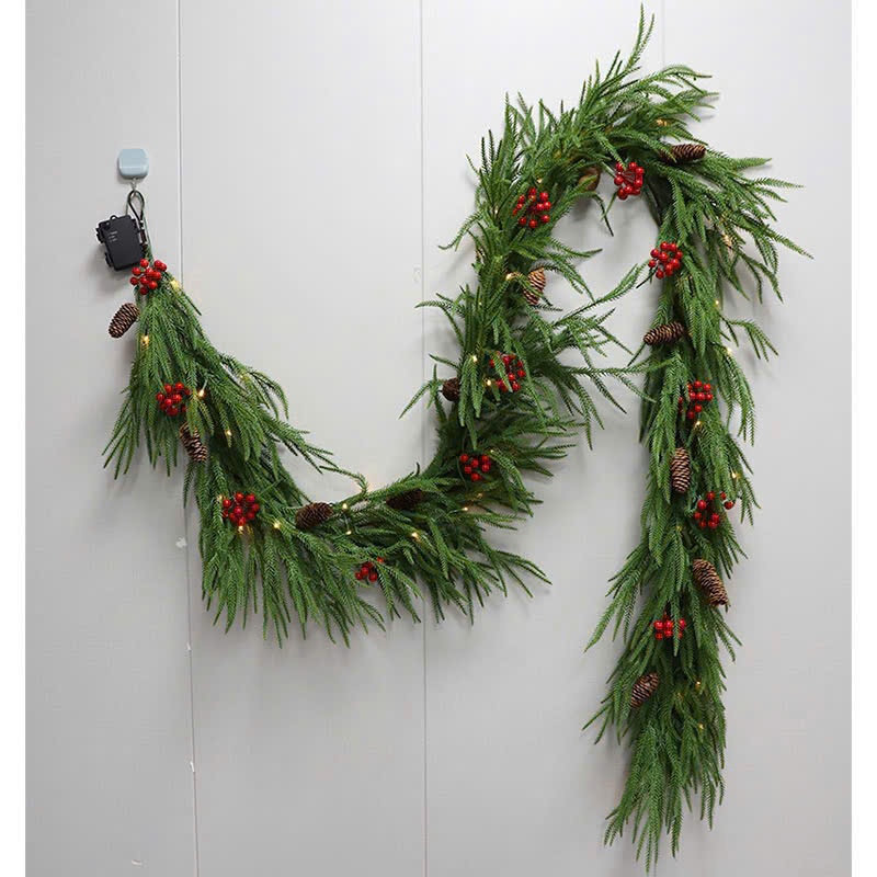 Dây Lá Thông KCS43 Trang Trí Noel Giáng Sinh