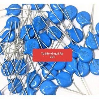 TỤ BẢO VỆ 100V QUÁ ÁP , CHỐNG SÉT 14D221( combo 10 con)