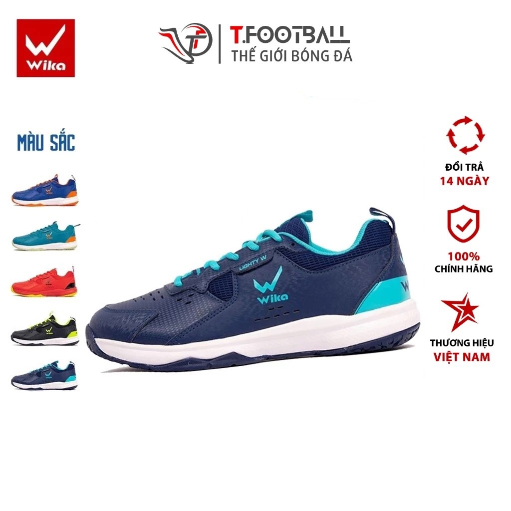 Giày Cầu Lông, Pickleball WIKA Maru Đệm Đế EVA Giảm Chấn, Tăng Khả Năng Bật Nhảy