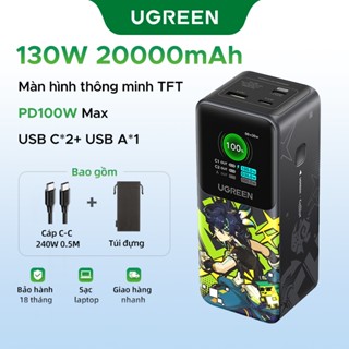 【GenShin Impact UGREEN Sạc Dự Phòng Nexode Phiên Bản 20000mAh 130W Powerbank