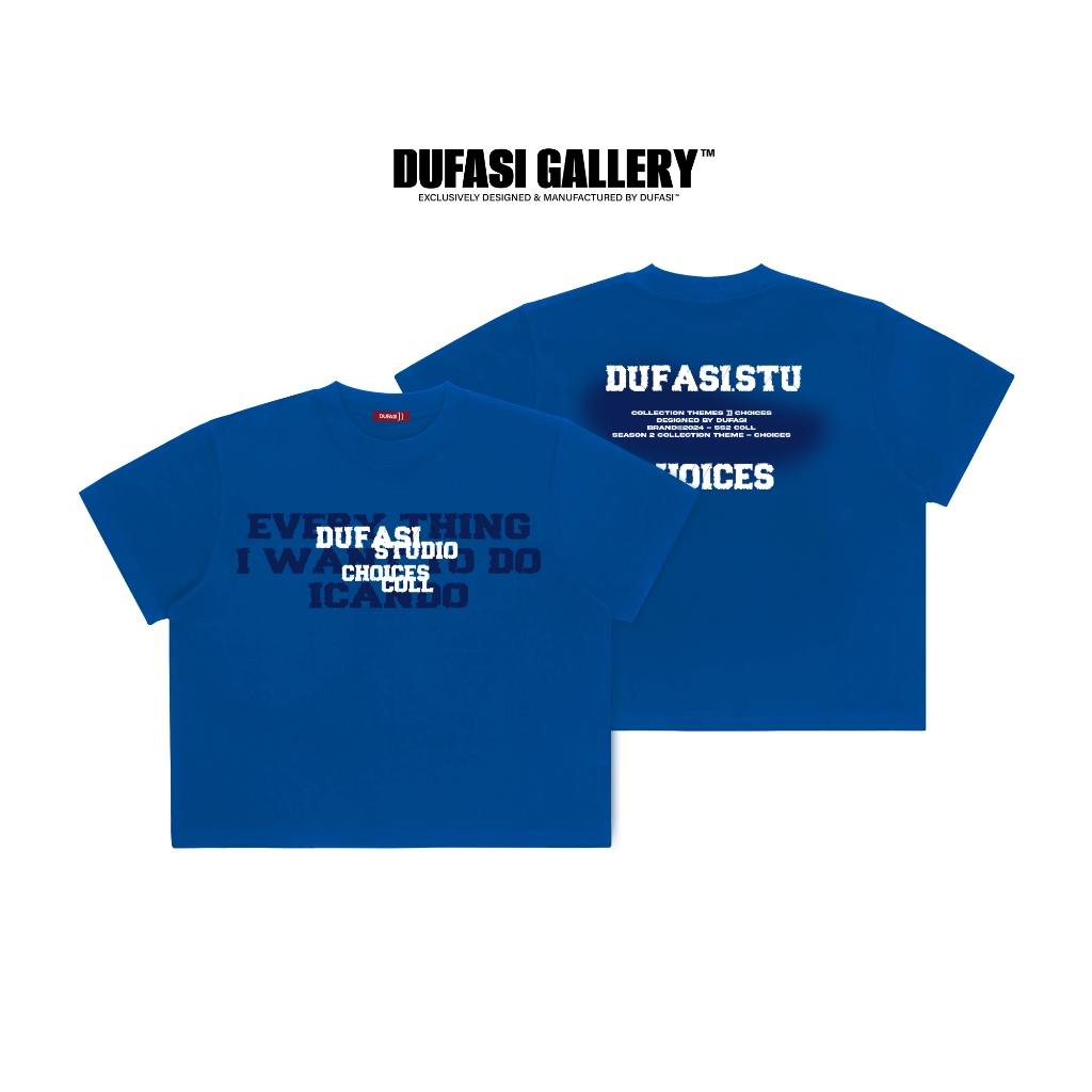Áo Thun Nam Nữ Unisex Form Boxy DUFASI™ - 100% COTTON / 280GSM - ICAN