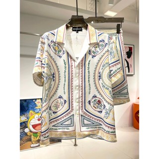  Pijama Nam Lụa Cao Cấp MM05 – Mát Lạnh Lịch Lãm | Beemanor 