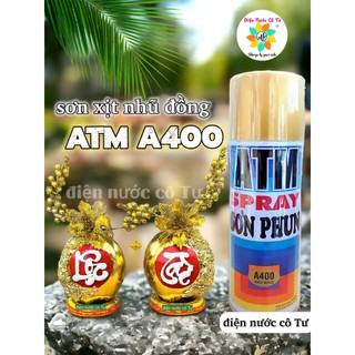 Bình phun sơn ATM A243 màu WOOL BEIGE (màu Be)
