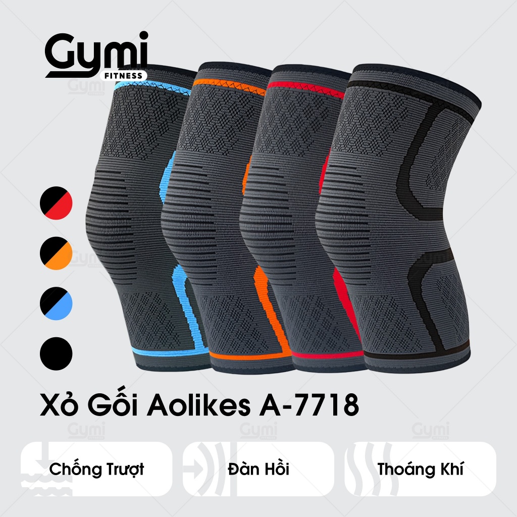 Xỏ Gối Aolikes A-7718 [1 Chiếc] - Bảo Vệ Gối, Tập Luyện Thể Thao Chính Hãng