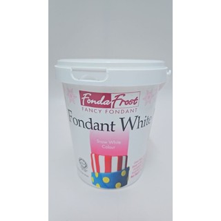 kẹo mềm tạo hình Fancy fondant trắng hộp 1kg, it ngọt, dễ tạo hình, phủ bánh Malaysia