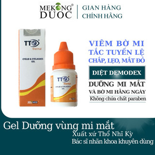 TTO Thermal gel 10g(Jeomed Pharma) dưỡng hạn chế viêm bờ mi mắt