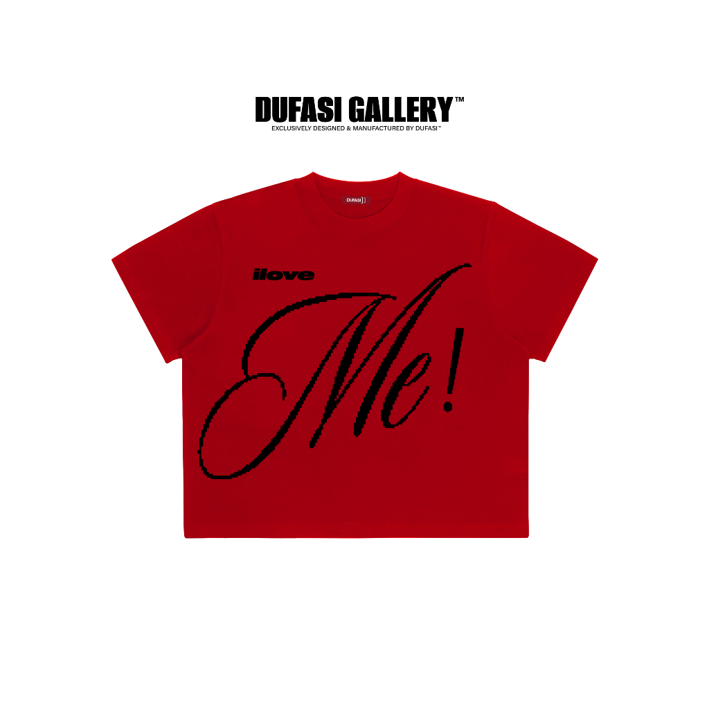 Áo Thun Nam Nữ Unisex Form Boxy DUFASI™ - 100% COTTON / 280GSM - ILOVE ME