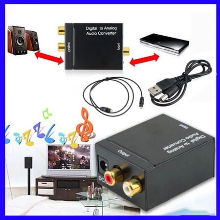 【Freeship】Bộ chuyển đổi Cổng quang Optical sang Audio AV - R/L, Cổng 3,5 Hỗ Trợ Tv 4k Loại | BigBuy360 - bigbuy360.vn