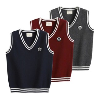  {Quảng chau} 26688 ÁO KHOÁC GILE LEN CARDIGAN CO GIÃN TÔT CHO MẸ BÉ TRAI BÉ GÁI L OẠI 1 