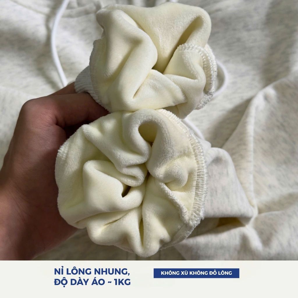 Áo Hoodie Zip Nam Nữ Meanstore Áo Khoác Nỉ Lót Lông Nhung và Bông Dày Form Rộng Màu Xám, Đen In Cặp Đôi - KNGH1 | BigBuy360 - bigbuy360.vn