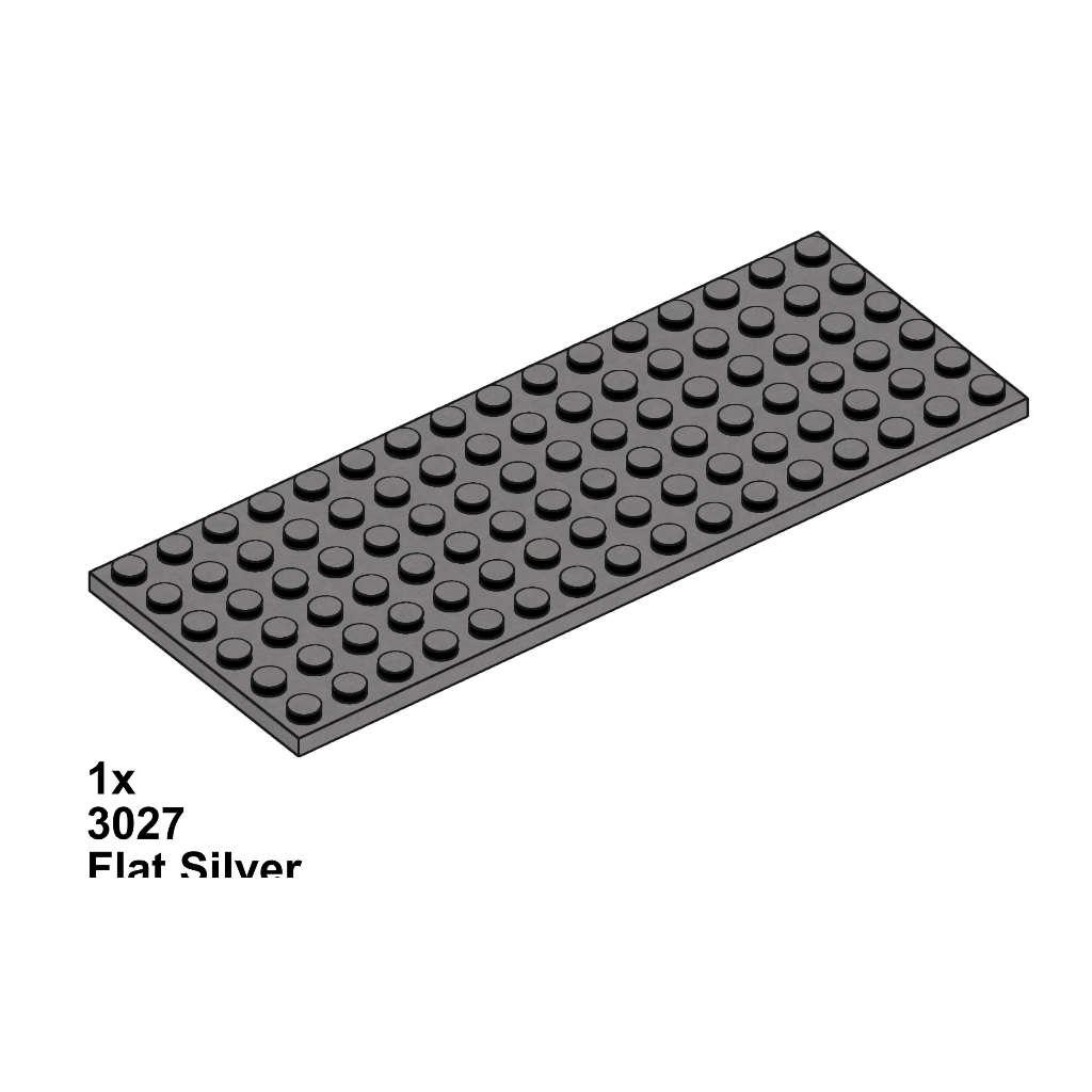 Combo 1 Phụ Kiện Moc Mã 3027 ( Xám Đậm )