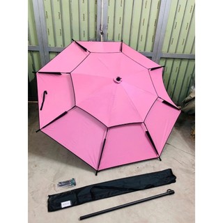    Chất Lượng  Ô Dù Che Nắng Mưa 2 Tầng Rộng 2m4 Đi Câu Cá Che Quán Xe Di Động ... 