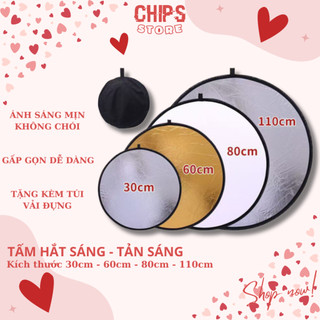  Tấm Hắt Sáng Phản Quang 2 Trong 1  Chụp Ảnh - Quay Video  Kèm Túi Đựng Tiện Lợi 