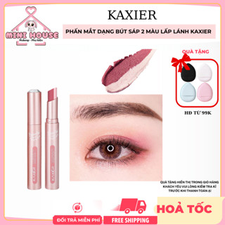  KAXIER Phấn mắt dạng bút sáp 2 màu lấp lánh lâu trôi | Minihouse 