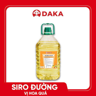  Siro đường hoa quả Daka can 6.5kg  2.5kg 
