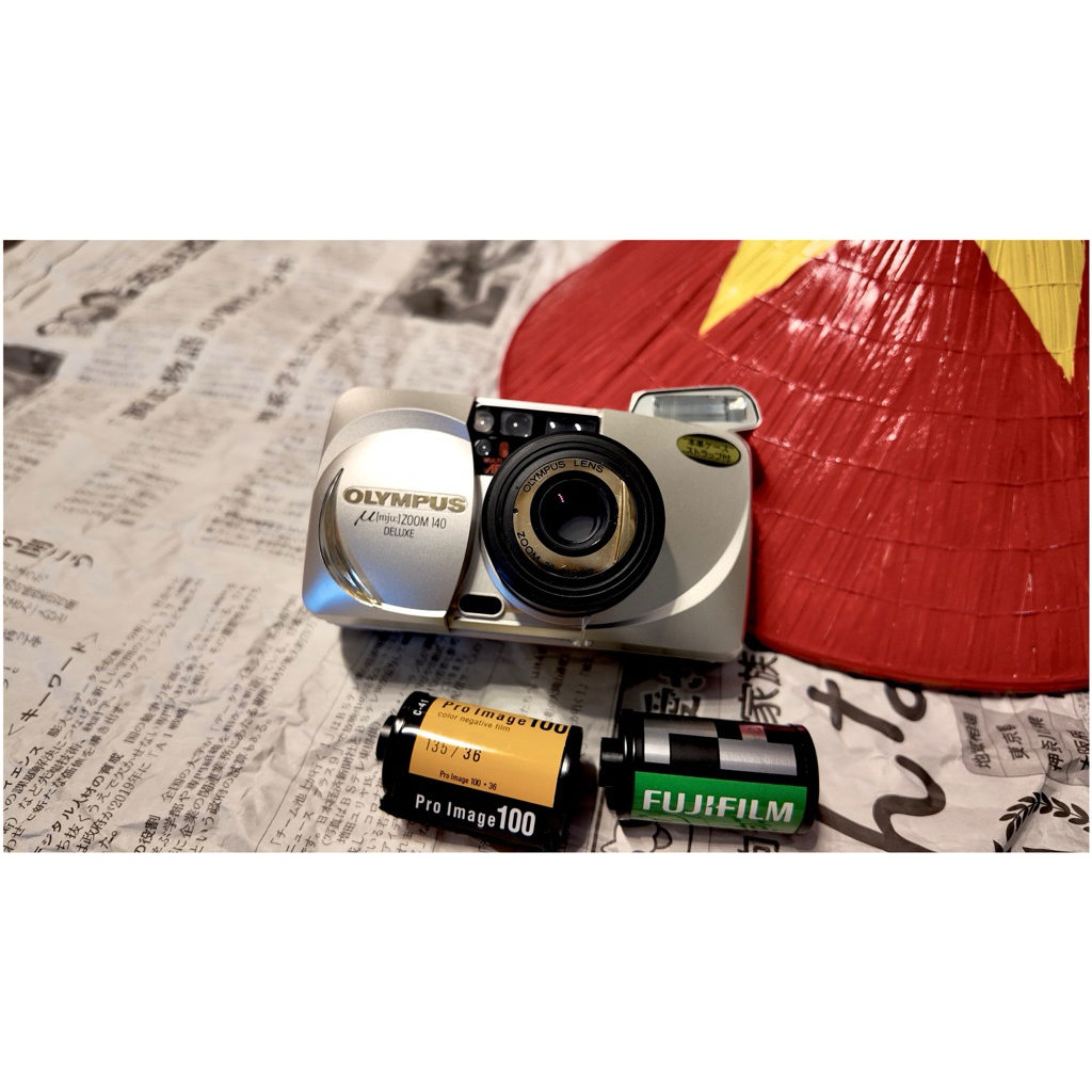Máy ảnh film olympus mju Zoôm/deluxe 140(như nhau)|Máy order