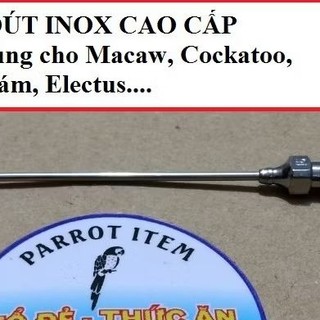 ỐNG ĐÚT VẸT NON (INOX CAO CẤP NHẬP KHẨU) CÓ 3 SIZE