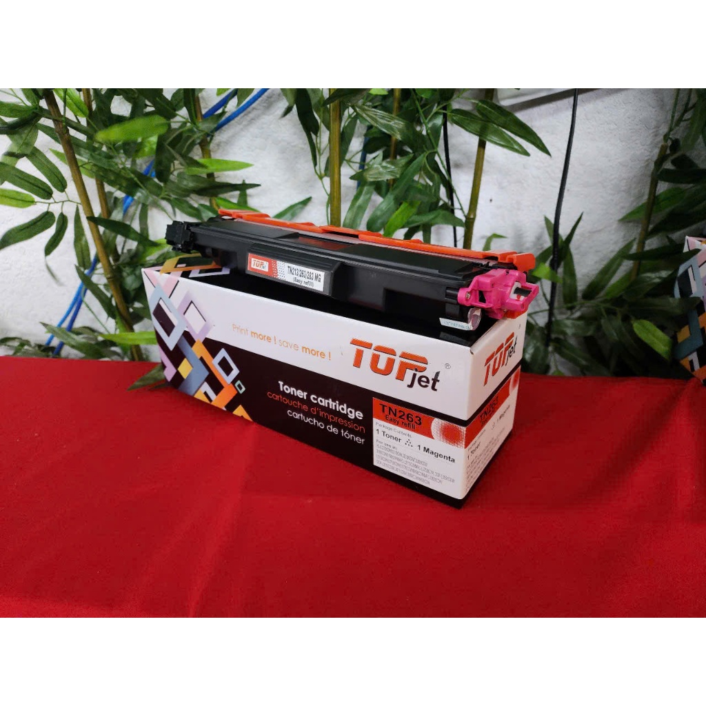 Hộp mực in màu Topjet TN263 sử dụng máy in Brother HL-L3230CDN, MFC-L3750CDW, DCP-L3551CDW