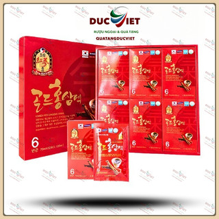 Nước hồng sâm 6 năm tuổi hàn quốc - hộp 30 gói x 70ml