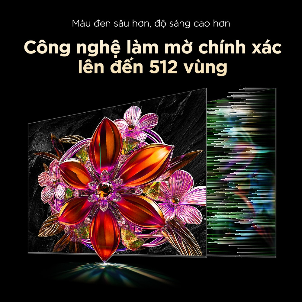 【QD-MiniLED】TCL 55 inch Premium QD-MiniLED 55Q6C, tần số quét siêu cao 144Hz, âm thanh cao cấp từ ONKYO 2.1 Lắp0đ HCM HN | BigBuy360 - bigbuy360.vn