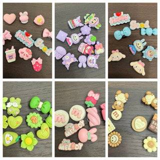  Charm thời trang -sticker màu ngẩu nhiên trang trí giày dép 