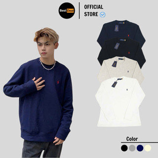 Áo Sweater Rap Lau Rừn Thêu Ngựa Basic Nhung Tăm, Áo Tay Dài Nam Nữ, Vải Nhung Tăm Cao Cấp [Ảnh thật]