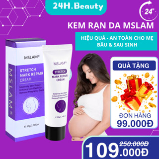 Kem Rạn Da - kem Dạn Da Sau Sinh Hỗ Trợ Giảm Sẹo Sau Sinh Làm Trắng Săn Chắc Da Sau Sinh MSLAM