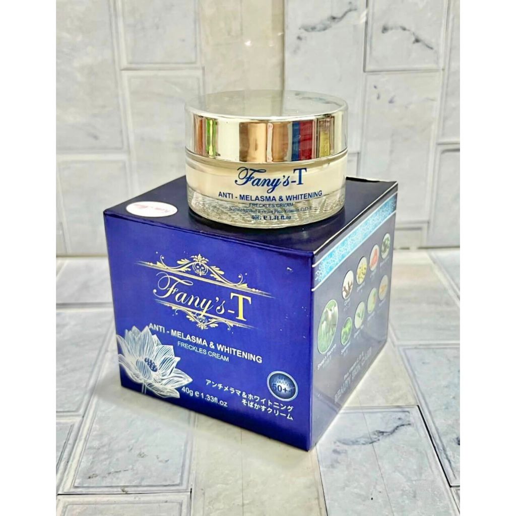 Kem dưỡng trắng da xoá mờ nám ngừa mụn Fany's-T nhật bản.