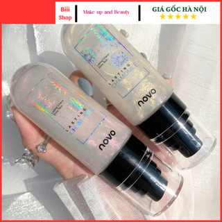 Xịt khóa Makeup dưỡng ẩm hoa cúc NOVO có tác dụng dưỡng ẩm, nhẹ, nhanh khô và tạo thành lớp xịt khóa lớp trang điểm
