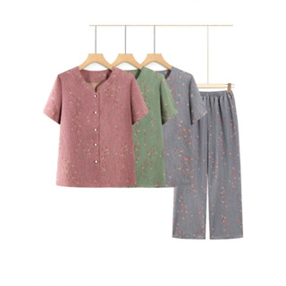  Hot Bộ trung niên cho mẹ  bà lụa mát. Women xu hướng 