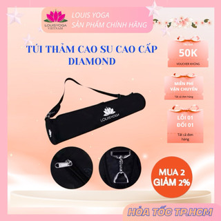  Túi đựng thảm cao su PU thương hiệu Louis yoga chống nước cao cấp 