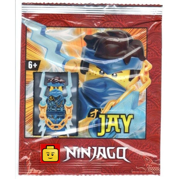 892175 Đồ chơi lắp ráp Ninjago Jay foil pack #8 - Nhân vật JAY