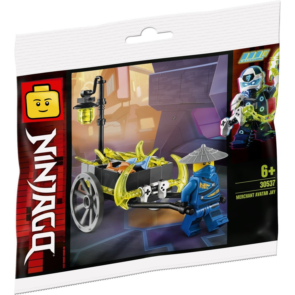 30537 NINJAGO Prime Empire Merchant Avatar Jay- Đồ chơi lắp ráp nhân vật Jay