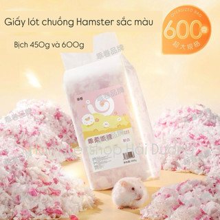  GJGJO Giấy lót chuồng lồng Hamster Feather giấy lót cotton mềm không bụi cho Hamster HÀ NỘI HỎA TỐC 