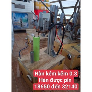 máy hàng cell pin trụ (hàn kẽm 0.25. và 0.3)