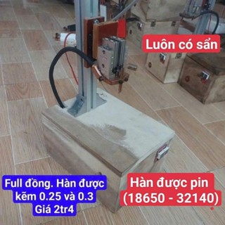 máy hàng cell pin trụ (hàn kẽm 0.25. và 0.3)