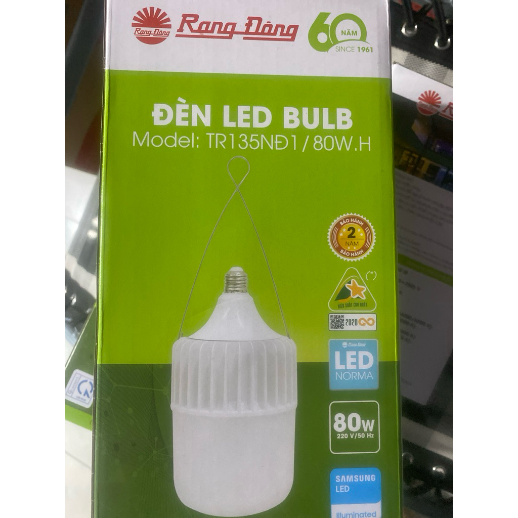 Bóng đèn Rạng Đông loại to (Chính hãng) 40w/ 50w/ 60w/ 80w