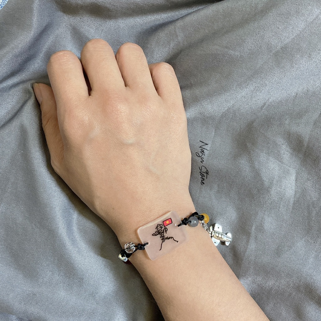 [Việt Nam collection] Vòng tay dây sáp Việt Nam độc lập