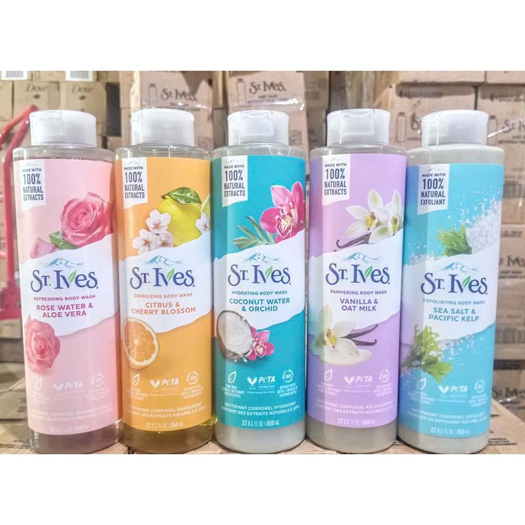 Sữa tắm St.Ives mẫu mới 650ml