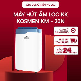  Máy Hút Ẩm Dân Dụng Kosmen KM-20N  Hút Ẩm Công Suất 80m2 - Hàng Chính Hãng BH 24 Tháng 