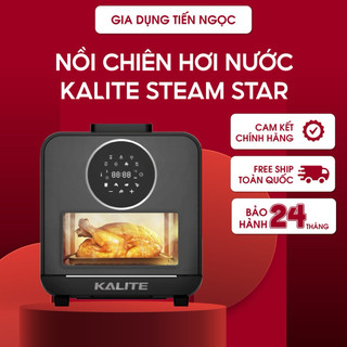  Nồi Chiên Hơi Nước Kalite Steam Star 15L Chính Hãng Chiên Không Dầu Kết Hợp Hơi Nước Bảo Hành 24 Tháng 