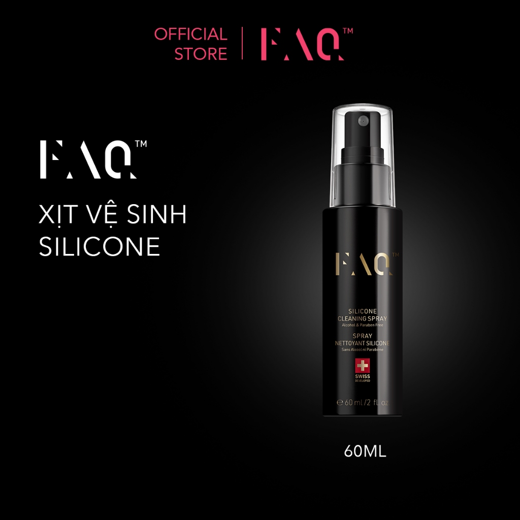 Dung Dịch FAQ Xịt Vệ Sinh Silicone - Không Chứa Cồn Và Paraben - An Toàn Cho Cơ Thể - Vệ Sinh Hoàn H