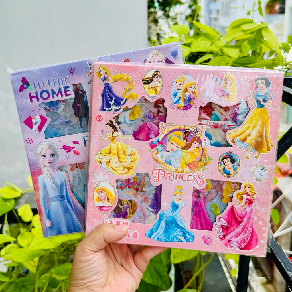 Sticker 100 tấm công chúa elsa Frozen siêu dễ thương
