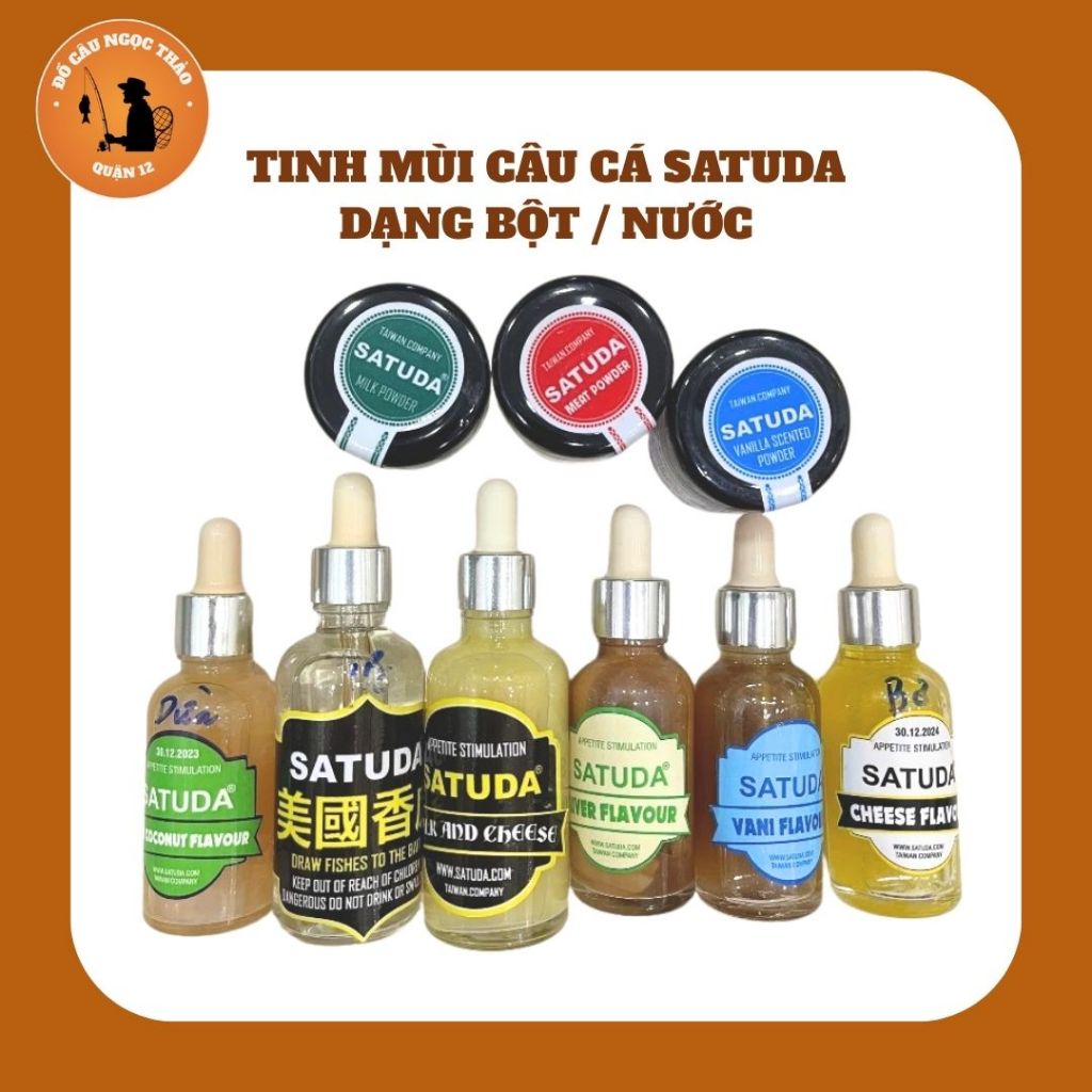 Tinh Mùi Câu Cá SATUDA Đủ Mùi