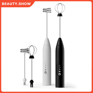 🥇FREESHIP🥇Máy Đánh Trứng, Que Tạo Bọt Cà Phê Cầm Tay Chạy Điện Sạc Usb 3 Tốc Độ Siêu Tiện Lợi Máy Đánh Trứng Mini