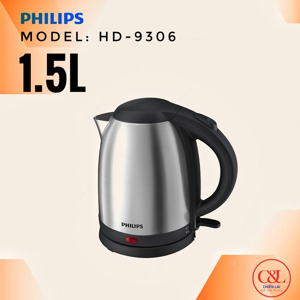 SIÊU TỐC 𝗣𝗛𝗜𝗟𝗜𝗣𝗦 INOX (𝟭.𝟮𝗟-𝟭.𝟱𝗟) HD9303 / HD9306