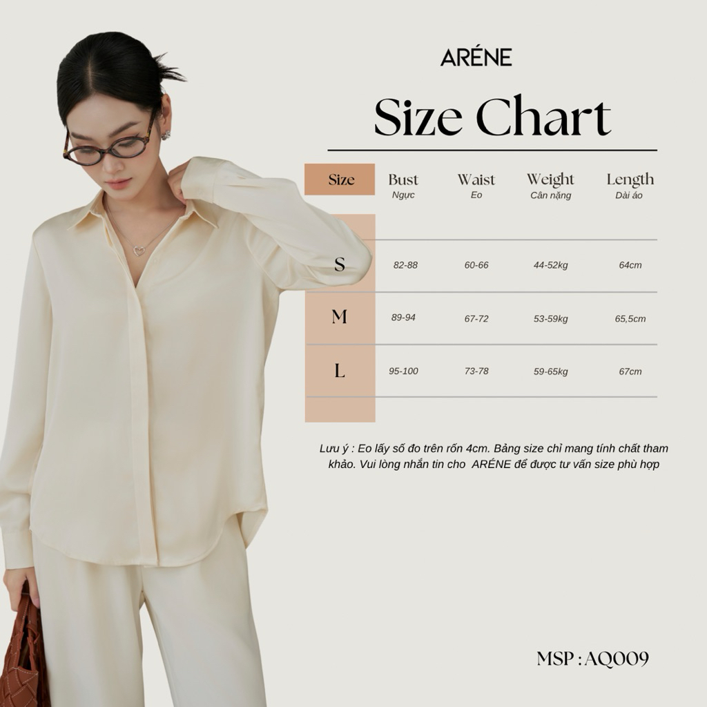 Áo sơmi lụa cao cấp ARÉNE AS008 | BigBuy360 - bigbuy360.vn