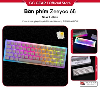 Bàn phím Zeeyoo 68 I Bàn phím cơ Zeeyoo đèn ngủ - Hotswap 5 PIN - Full Led RGB - Keymap APP