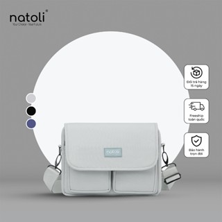 Túi đeo chéo chống nước Thương hiệu Natoli nhiều ngăn đi chơi đi học cao cấp BST Energetic CrossBag T12
